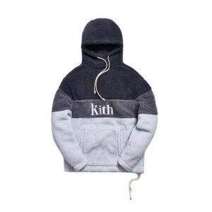 Kith Two-Tone Sherpa Hoodie